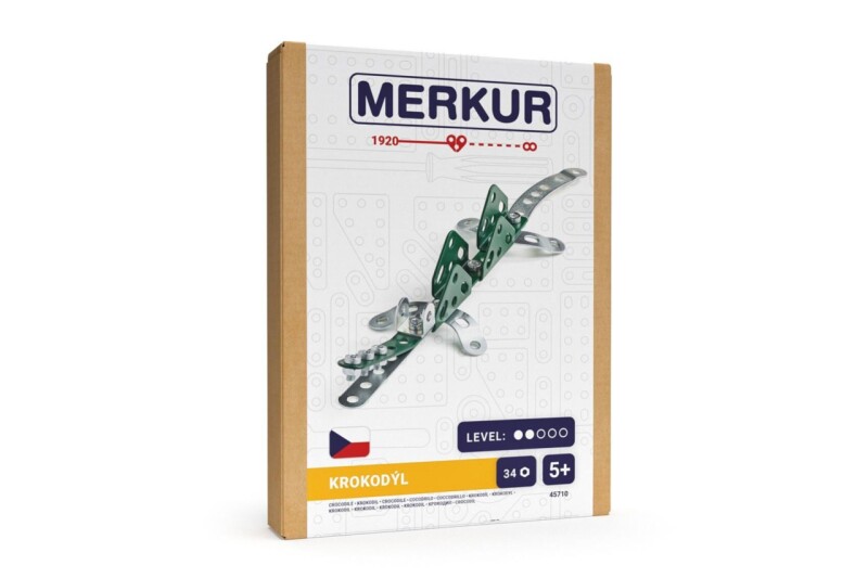 Merkur Krokodý 34ks